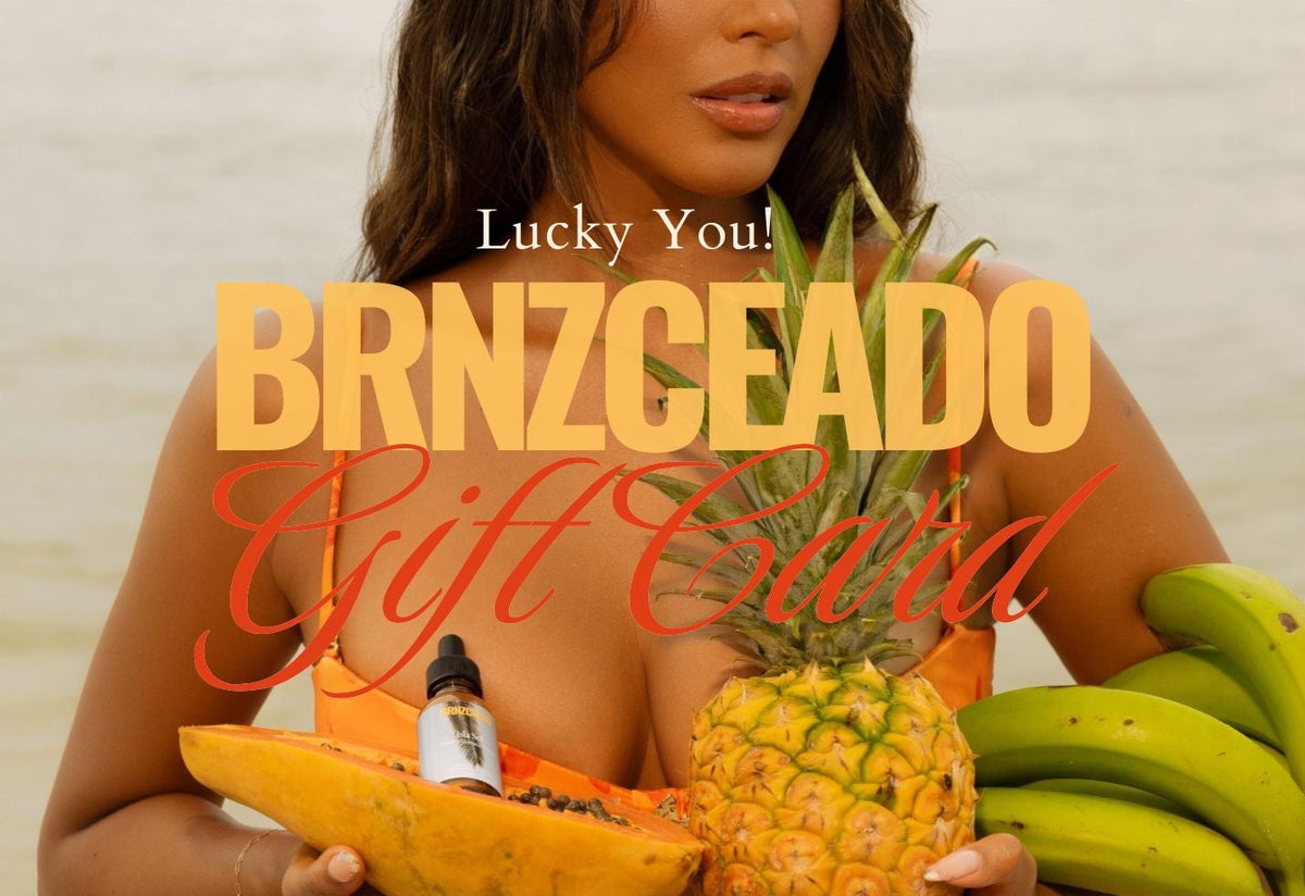BRONZCEADO Gift Card – give the gift of a golden glow-- Sunless tanning gift card. spray tan. self tanning mist.