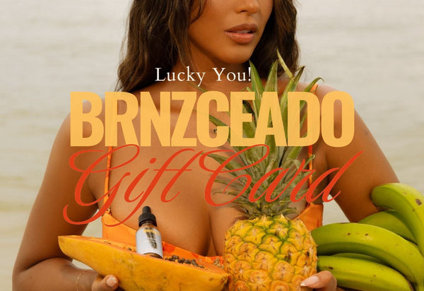 BRONZCEADO Gift Card – give the gift of a golden glow-- Sunless tanning gift card. spray tan. self tanning mist. 