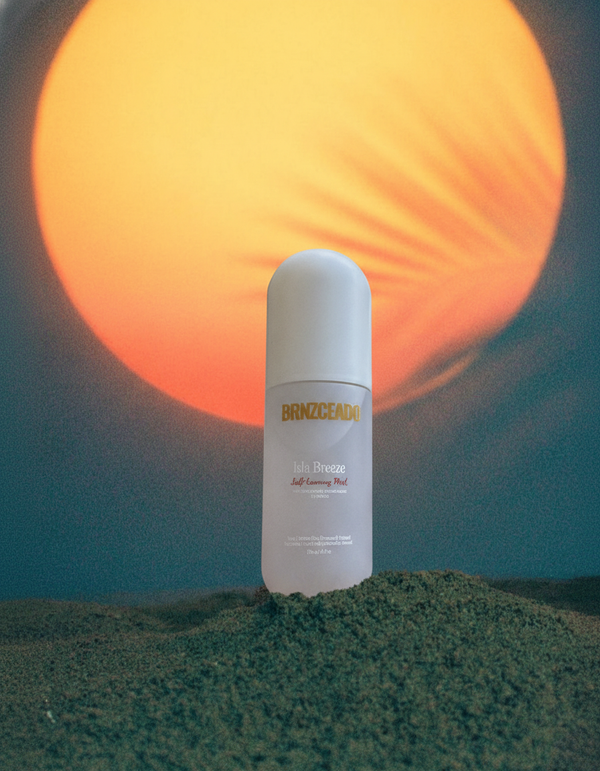 Isla Breeze Self-Tanning Mist by BRONZCEADO – hydrating sunless tanning spray  best self tanner easy self tan routine